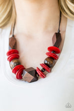 Load image into Gallery viewer, Paparazzi's Pacific Paradise - Red Wood necklace
