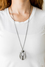 Load image into Gallery viewer, Paparazzi's Stop, TEARDROP, and Roll - Black necklace
