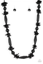 Load image into Gallery viewer, Paparazzi's Cozumel Coast - Black Wood necklace
