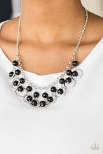 Load image into Gallery viewer, Paparazzi's Really Rococo - Black necklace
