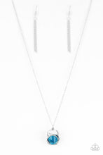 Load image into Gallery viewer, Paparazzi's Pandora's Box - Blue necklace
