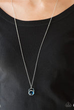 Load image into Gallery viewer, Paparazzi's Pandora's Box - Blue necklace
