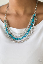 Load image into Gallery viewer, Paparazzi's Color Bomb - Blue necklace
