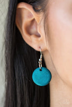 Load image into Gallery viewer, Paparazzi's Catalina Coastin - Blue Wood necklace
