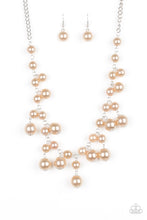 Load image into Gallery viewer, Paparazzi's Soon To Be Mrs. - Brown Pearl necklace
