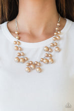 Load image into Gallery viewer, Paparazzi's Soon To Be Mrs. - Brown Pearl necklace
