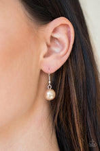 Load image into Gallery viewer, Paparazzi's Soon To Be Mrs. - Brown Pearl necklace
