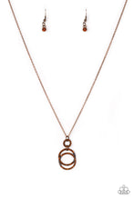 Load image into Gallery viewer, Paparazzi's Timeless Trio - Copper necklace
