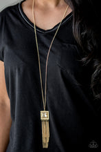 Load image into Gallery viewer, Paparazzi's Shimmer Sensei - Gold necklace
