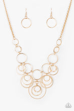 Load image into Gallery viewer, Paparazzi's Break the Cycle - Gold necklace
