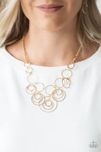 Load image into Gallery viewer, Paparazzi's Break the Cycle - Gold necklace
