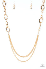 Load image into Gallery viewer, Paparazzi's Street Beat - Gold necklace
