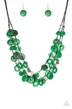 Load image into Gallery viewer, Paparazzi's Wonderfully Walla Walla - Green Wood necklace

