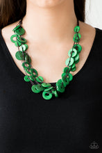 Load image into Gallery viewer, Paparazzi's Wonderfully Walla Walla - Green Wood necklace
