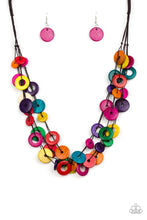 Load image into Gallery viewer, Paparazzi's Wonderfully Walla Walla - Multi Wood necklace
