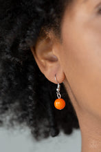 Load image into Gallery viewer, Paparazzi's Friday Night Fringe - Orange necklace
