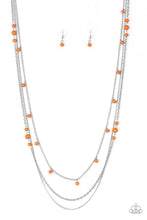 Load image into Gallery viewer, Paparazzi's Laying The Groundwork - Orange necklace
