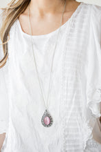 Load image into Gallery viewer, Paparazzi's Total Tranquility - Pink necklace
