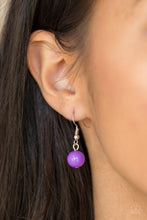 Load image into Gallery viewer, Paparazzi's Friday Night Fringe - Purple necklace
