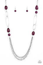 Load image into Gallery viewer, Paparazzi's Pleasant Prom - Purple necklace
