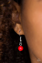 Load image into Gallery viewer, Paparazzi's Gypsy Heart - Red necklace
