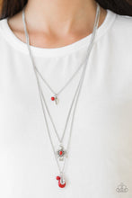 Load image into Gallery viewer, Paparazzi's Soar with the Eagles - Red necklace
