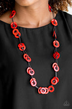 Load image into Gallery viewer, Paparazzi's Waikiki Winds - Red Wood necklace
