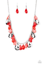 Load image into Gallery viewer, Paparazzi's Hurricane Season - Red necklace
