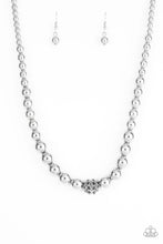 Load image into Gallery viewer, Paparazzi's High-Stakes FAME - Silver necklace
