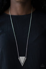 Load image into Gallery viewer, Paparazzi's Ancient Arrow - Silver necklace
