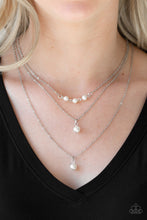 Load image into Gallery viewer, Paparazzi's High Heels and Hustle - White Pearl necklace
