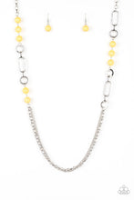 Load image into Gallery viewer, Paparazzi's CACHE Me Out - Yellow necklace
