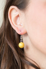 Load image into Gallery viewer, Paparazzi's CACHE Me Out - Yellow necklace
