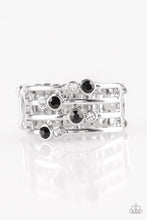 Load image into Gallery viewer, Paparazzi's Sparkle Showdown - Black ring
