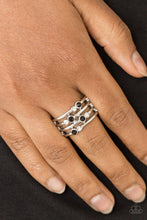 Load image into Gallery viewer, Paparazzi's Sparkle Showdown - Black ring
