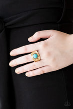 Load image into Gallery viewer, Paparazzi's Stand Your Ground - Gold ring
