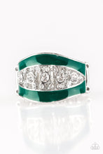 Load image into Gallery viewer, Paparazzi's Trending Treasure - Green ring
