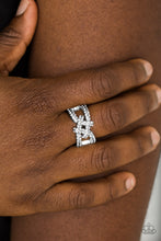 Load image into Gallery viewer, Paparazzi's Can Only Go UPSCALE From Here - White ring
