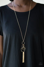 Load image into Gallery viewer, Paparazzi's The Penthouse - Gold necklace

