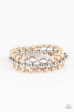 Load image into Gallery viewer, Paparazzi's Immeasurably Infinite - Brown bracelet
