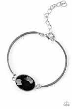 Load image into Gallery viewer, Paparazzi's Definitely Dashing - Black bracelet

