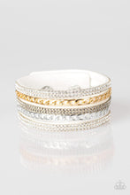 Load image into Gallery viewer, Paparazzi's Fashion Fiend - White Urban bracelet
