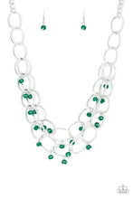 Load image into Gallery viewer, Paparazzi's Yacht Tour - Green necklace

