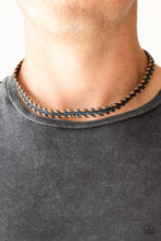 Load image into Gallery viewer, Paparazzi's The Grand Canyoner - Blue Urban Men necklace
