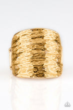 Load image into Gallery viewer, Paparazzi's Paleo Patterns - Gold ring
