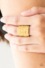 Load image into Gallery viewer, Paparazzi's Paleo Patterns - Gold ring
