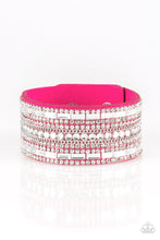 Load image into Gallery viewer, Paparazzi's Rebel Radiance - Red Urban bracelet
