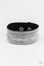 Load image into Gallery viewer, Paparazzi's Really Rock Band - Black Urban bracelet
