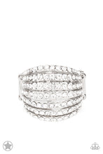 Load image into Gallery viewer, Paparazzi's Blinding Brilliance -White ring (Blockbusters)
