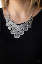 Load image into Gallery viewer, Paparazzi's Mess With The Bull - Silver necklace
